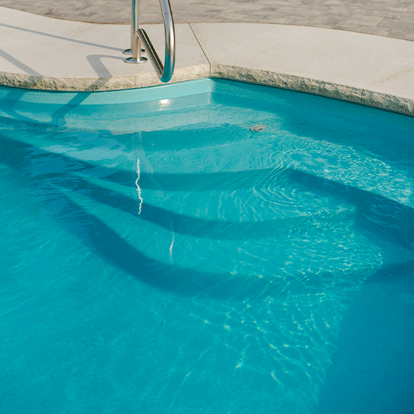 fiberglass pool steps