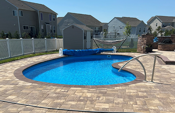 kidney fiberglass pool designs