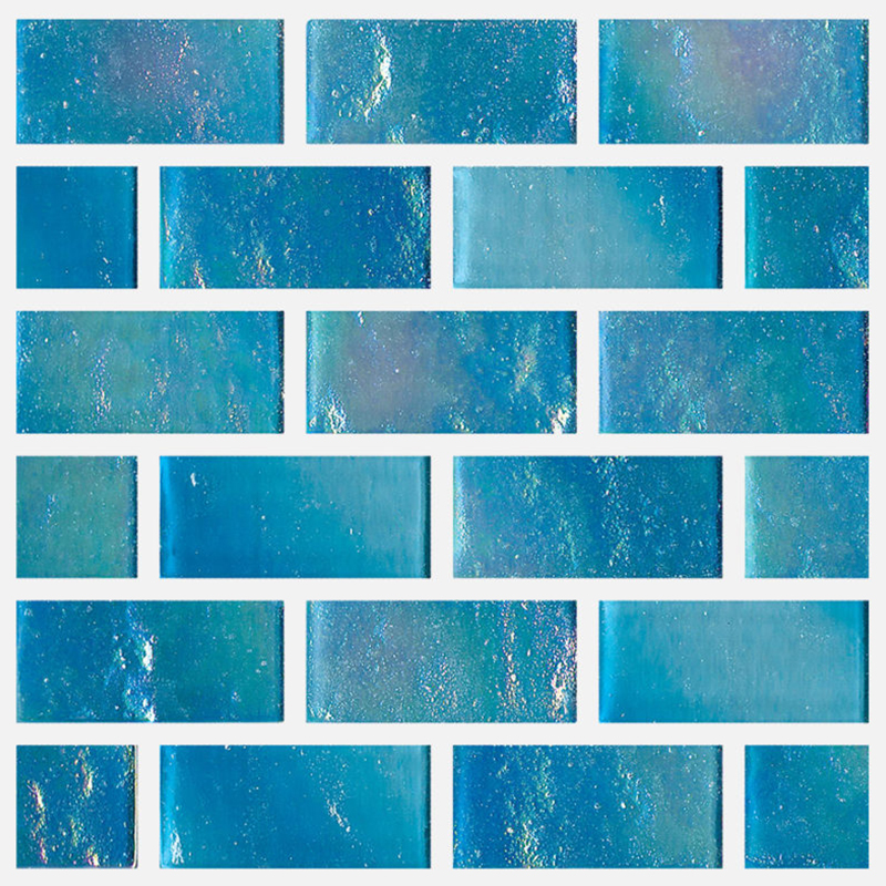 AquaBella Aurora Borealis Marvel 1x2 Pool Tile