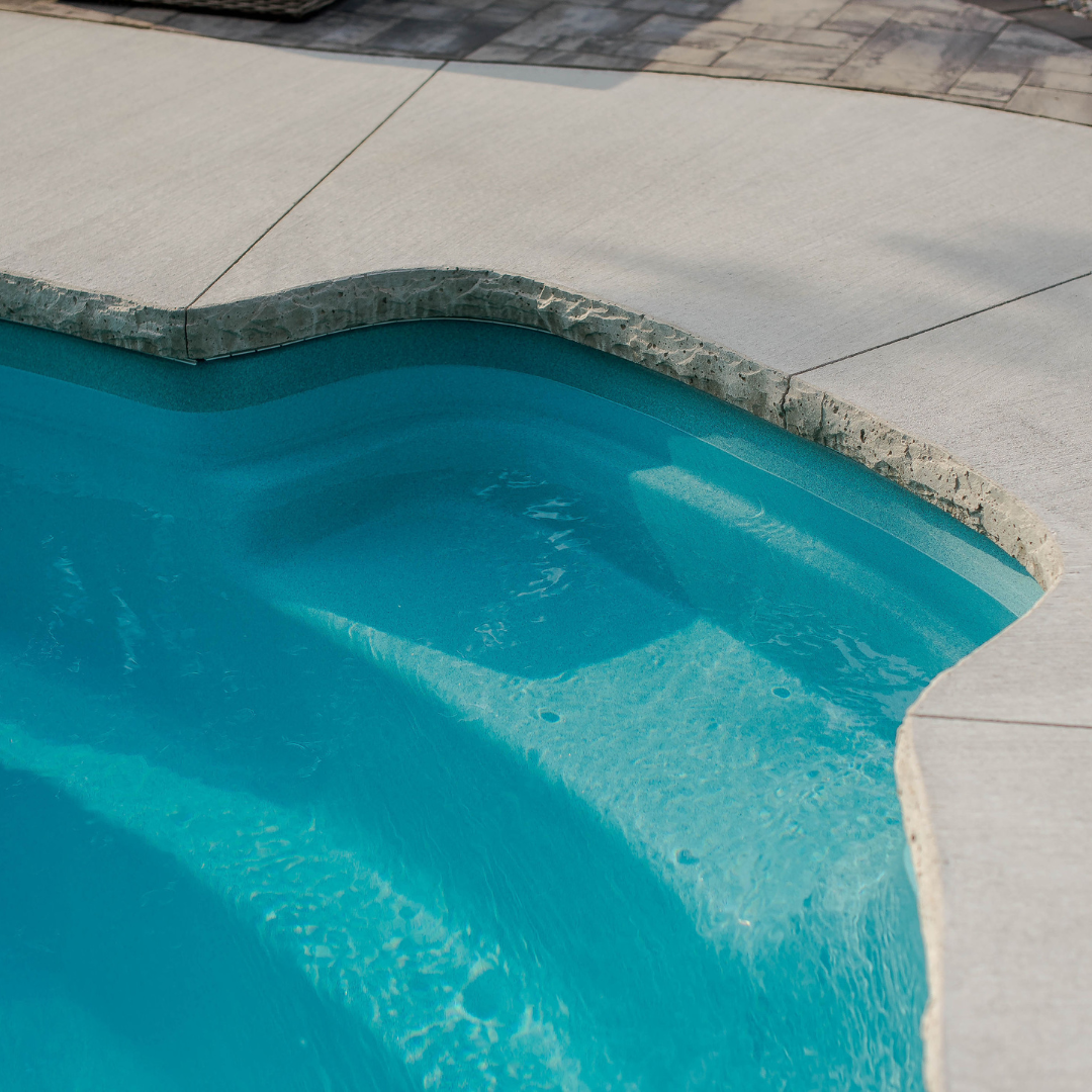 freeform fiberglass pool