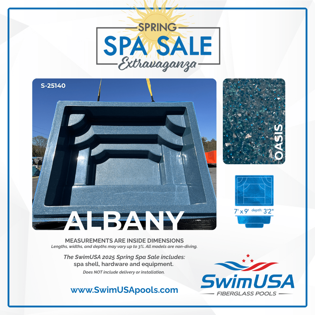 Albany Oasis – S-25140 albany rectangle spa for sale
