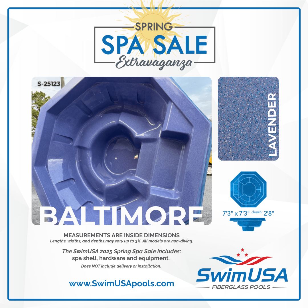 Baltimore Lavender- S-25123 purple baltimore octogon spa for sale