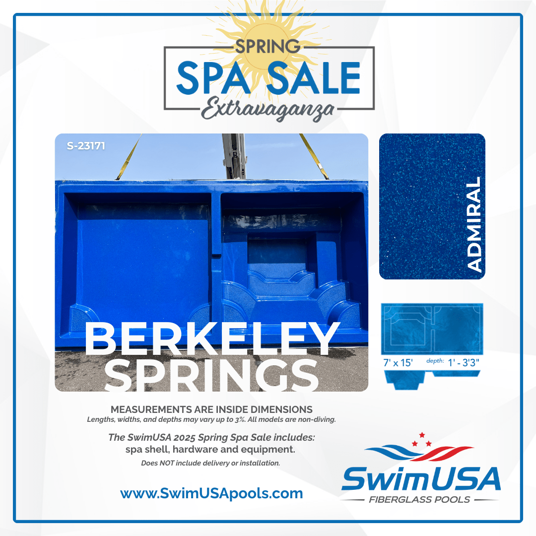 Berkeley Springs Admiral- S-23171 purple baltimore octogon spa for sale