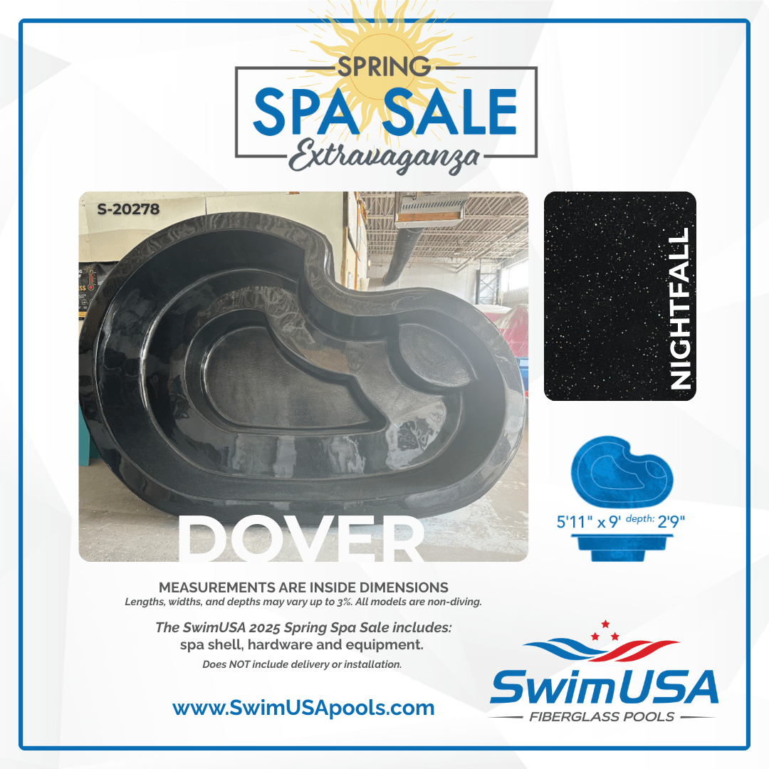 Dover Nightfall- S-20278 purple baltimore octogon spa for sale